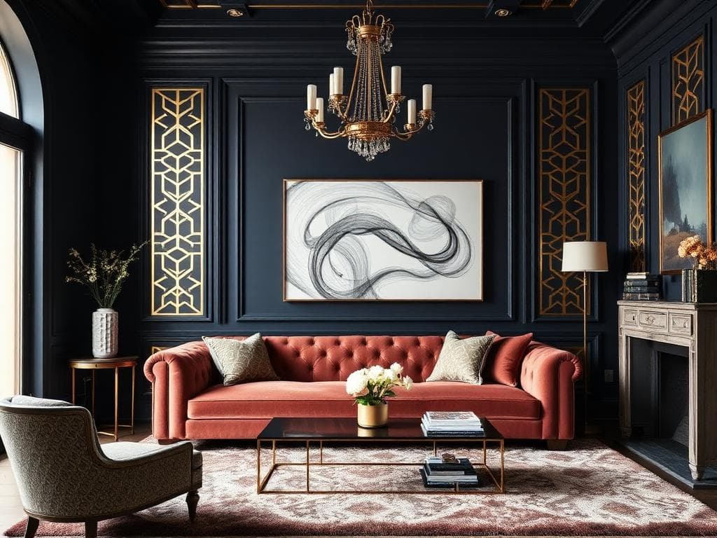 Art Deco Living Room